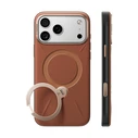 TORRAS Ostand Q3 VegSkin Apple iPhone 18 Pro / 17 Pro MagSafe (brown)