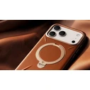 TORRAS Ostand Q3 VegSkin Apple iPhone 18 Pro / 17 Pro MagSafe (brown)