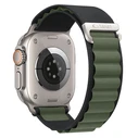 Tech-Protect Nylon Pro Apple Watch 8 / 9 / 10 / 11 / 12 / SE / Ultra 44/45/46/49 mm Black / Green