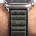 Tech-Protect Nylon Pro Apple Watch 8 / 9 / 10 / 11 / 12 / SE / Ultra 44/45/46/49 mm Black / Green