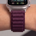 Tech-Protect Nylon Pro Apple Watch 8 / 9 / 10 / 11 / 12 / SE / Ultra 44/45/46/49 mm Deep Burgundy