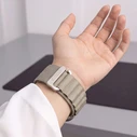 Tech-Protect Nylon Pro Apple Watch 8 / 9 / 10 / 11 / 12 / SE / Ultra 44/45/46/49 mm Titanium/olive