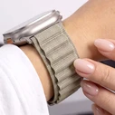 Tech-Protect Nylon Pro Apple Watch 8 / 9 / 10 / 11 / 12 / SE / Ultra 44/45/46/49 mm Titanium/olive