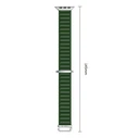 Tech-Protect Nylon Pro Apple Watch 8 / 9 / 10 / 11 / 12 / SE / Ultra 44/45/46/49 mm Military Green