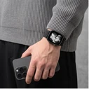 Tech-Protect Nylonloop Apple Watch 8 / 9 / 10 / 11 / 12 / SE 40/41/42 mm Black