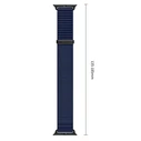 Tech-Protect Nylonloop Apple Watch 8 / 9 / 10 / 11 / 12 / SE / Ultra 44/45/46/49 mm Navy Blue