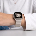 Tech-Protect Nylonloop Apple Watch 8 / 9 / 10 / 11 / 12 / SE / Ultra 44/45/46/49 mm Starlight