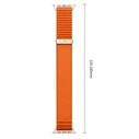 Tech-Protect Nylonloop Apple Watch 8 / 9 / 10 / 11 / 12 / SE / Ultra 44/45/46/49 mm Orange