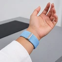 Tech-Protect Nylonloop Apple Watch 8 / 9 / 10 / 11 / 12 / SE / Ultra 44/45/46/49 mm Baby Blue
