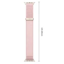 Tech-Protect Nylonloop Apple Watch 8 / 9 / 10 / 11 / 12 / SE / Ultra 44/45/46/49 mm Powder Pink