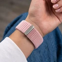 Tech-Protect Nylonloop Apple Watch 8 / 9 / 10 / 11 / 12 / SE / Ultra 44/45/46/49 mm Powder Pink