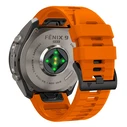 Tech-Protect Silicone Garmin Fenix 5 / 6 / 6 Pro / 7 / 8 / 8 Pro / E / 9 / 9 Pro 47 mm Signal Orange
