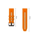 Tech-Protect Silicone Garmin Fenix 5 / 6 / 6 Pro / 7 / 8 / 8 Pro / E / 9 / 9 Pro 47 mm Signal Orange