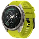 Tech-Protect Silicone Garmin Fenix 5 / 6 / 6 Pro / 7 / 8 / 8 Pro / E / 9 / 9 Pro 47 mm Volt Lime