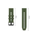 Tech-Protect Silicone Garmin Fenix 5 / 6 / 6 Pro / 7 / 8 / 8 Pro / E / 9 / 9 Pro 51 mm Military Green