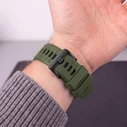 Tech-Protect Silicone Garmin Fenix 5 / 6 / 6 Pro / 7 / 8 / 8 Pro / E / 9 / 9 Pro 51 mm Military Green