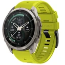Tech-Protect Silicone Garmin Fenix 5 / 6 / 6 Pro / 7 / 8 / 8 Pro / E / 9 / 9 Pro 51 mm Volt Lime