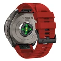 Tech-Protect Silicone Garmin Fenix 5 / 6 / 6 Pro / 7 / 8 / 8 Pro / E / 9 / 9 Pro 51 mm Crimson Red