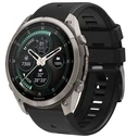 Tech-Protect Silicone Garmin Fenix 5 / 6 / 6 Pro / 7 / 8 / 8 Pro / E / 9 / 9 Pro 51 mm Obsidian Black