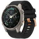 Tech-Protect Silicone Garmin Fenix 5s / 5s Plus / 6s / 6s Pro / 7s / 8 / 9 / 9 Pro 43 mm Black