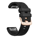 Tech-Protect Silicone Garmin Fenix 5s / 5s Plus / 6s / 6s Pro / 7s / 8 / 9 / 9 Pro 43 mm Black