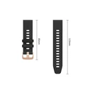Tech-Protect Silicone Garmin Fenix 5s / 5s Plus / 6s / 6s Pro / 7s / 8 / 9 / 9 Pro 43 mm Black