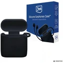 3MK Silicone AirPods Case Apple AirPods 4/5 black