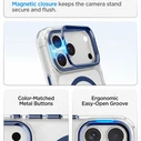 Spigen Ultra Hybrid Optik S MagSafe Apple iPhone 17 Pro / 18 Pro Clear/deep Blue