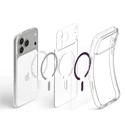 Spigen Ultra Hybrid MagSafe Apple iPhone 17 Pro / 18 Pro Clear/burgundy