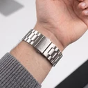 Tech-Protect Stainless Apple Watch 8 / 9 / 10 / 11 / 12 / SE / Ultra 44/45/46/49 mm Silver