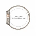 Tech-Protect Stainless Apple Watch 8 / 9 / 10 / 11 / 12 / SE / Ultra 44/45/46/49 mm Starlight