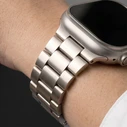 Tech-Protect Stainless Apple Watch 8 / 9 / 10 / 11 / 12 / SE / Ultra 44/45/46/49 mm Starlight