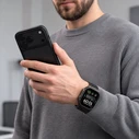 Tech-Protect Stainless Apple Watch 8 / 9 / 10 / 11 / 12 / SE / Ultra 44/45/46/49 mm Black