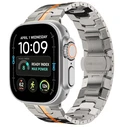Tech-Protect Stainless Apple Watch 8 / 9 / 10 / 11 / 12 / SE / Ultra 44/45/46/49 mm Titanium/orange