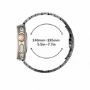 Tech-Protect Stainless Apple Watch 8 / 9 / 10 / 11 / 12 / SE / Ultra 44/45/46/49 mm Titanium/orange