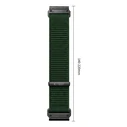 Tech-Protect NylonLoop Garmin Fenix 5x / 5x Plus / 6x / 6x Pro / 7x / 8 / 8 Pro / 9 / 9 Pro 51 mm Military Green
