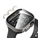 Tech-Protect Defense Apple Watch Ultra 1 / 2 / 3 / 4 49 mm Titanium & Clear [2 PACK]