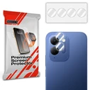 GrizzGlass HybridGlass Camera Lens Glass for Poco C95 Pro