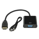 HDMI to VGA Converter with 3.5mm Audio Jack - BLOW DM-92-129