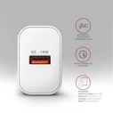 Φορτιστής Πρίζας Axagon Acu-Qc18w Qc Wall Charg Er 18w 1x Port Usb-A Wh