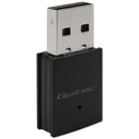 Αντάπτορας Δικτύου USB Qoltec WiFi,BT4.0,USB 600Mbps, wireless