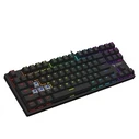 Gaming Πληκτρολόγιο Ενσύρματο Savio Rgb Tempest X2 Outemu Blue