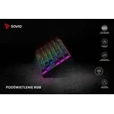 Gaming Πληκτρολόγιο Ενσύρματο Savio Rgb Tempest X2 Outemu Blue