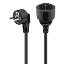 Μπαλαντέζα Goobay ρεύματος 93093, schuko, 3m, μαύρη