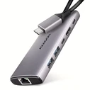 USB Hub Axagon Hmc-6l2l 2xusb-A Hdmi4k 1x Usb-C Pd100w Usbc La