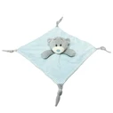 Πανάκι Μωρού Tulilo Cuddly toy Milus Bear blue-cream 25x25 cm