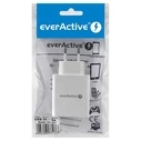 Φορτιστής Πρίζας Everactive Phone 4x USB 5a White