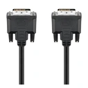Καλώδιο DVI-D Goobay 24+1 93573, 30AWG, Full HD, 1.8m, μαύρο