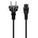 Καλώδιο Τροφοδοσίας Goobay 93586, 0.75mm², 1.8m, μαύρο