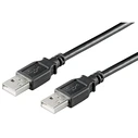 USB Cable XO High-Speed USB A male to USB Type-C male 15W 1.00m Black NB302